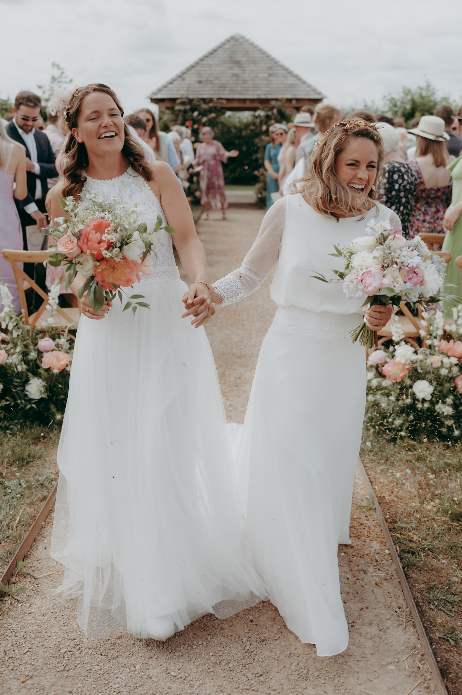 LGBTQ+ Wedding in Cambridge at Willow Grange Farm